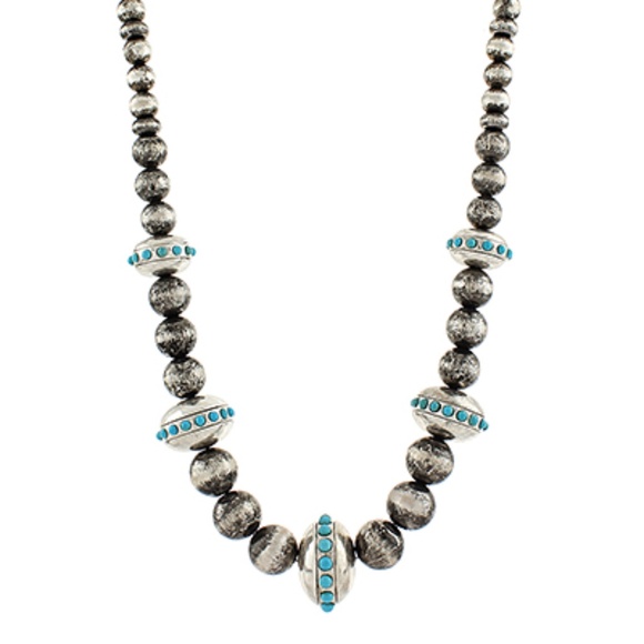 Fleurish Jewelry Jewelry - Western Style Navajo w/Stone Necklace